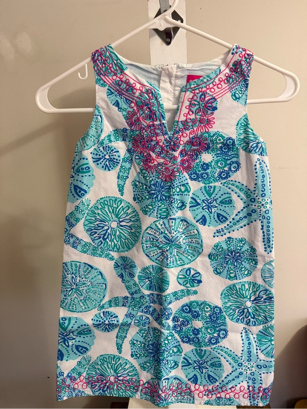 Lilly Pulitzer Sea Shells & Starfish Shift Dress